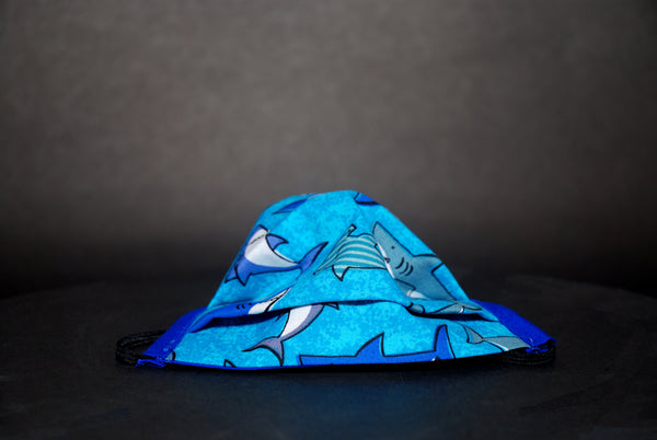 Shark Mask (/w Blue Trim)